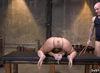 Huge tits milf sub gets fucked in bdsm