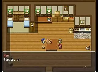 Milking those massive cowgirl tits in Mirena's Ranch Hentai Game!