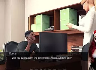 Jessica Oneil In Hard News With Big Tits