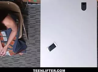 Tiny Latina Shoplifter Avi Love Takes It in Ass