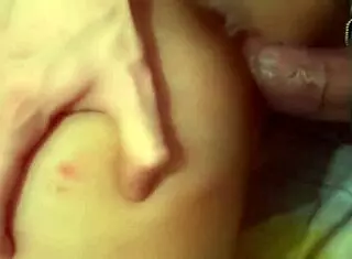 amateur teacher gives pov blowjob then gets creampied