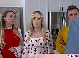 For his birthday, he got the newest sexbot model, a petite teen robot for anytime use