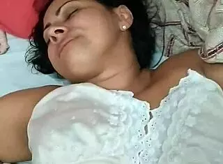 Indian MILF Deepthroats Giant Cock and Gets Pussy Punched Hard