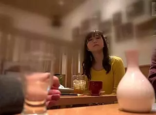 Picked Up Cute Japanese Girl at Sushi Restaurant Successfully