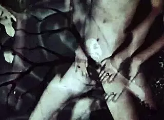 vintage messy cleaner does anal to keep her job