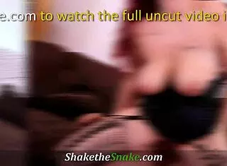Shake the Snake! Big Natural Tits on Amateur Redhead Girls!