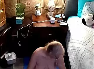 Blonde Vee Combines Morning Yoga With Intense Masturbation, Showing Off Her Big Tits And Ass