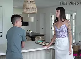 Stepmom Charlie Valentine In Missionary And Riding Scene