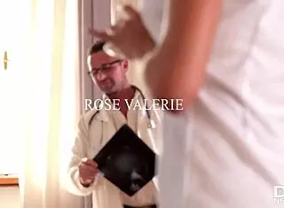 Rose Valerie in Nerdy Glasses at Clinic