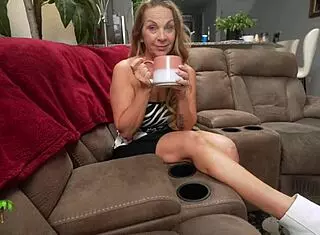 Stepmom Helps Me Forget Dumped With Big Cock