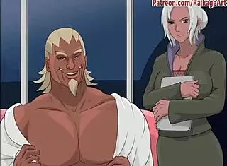 the raikage conquers konoha with his monster cock.