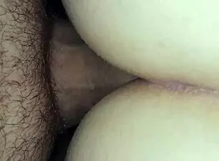 bbw eliza feels intense pleasure from big white cock anal