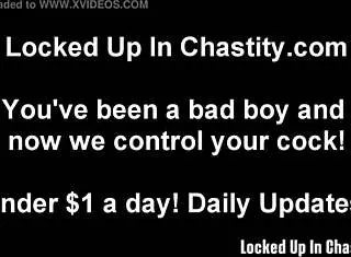 Naughty Boys Like You Need To Be Locked Up In Chastity Devices