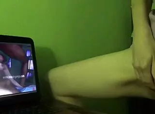 Dry Humping Orgasm While Watching Porn In Homemade Milf Fetish