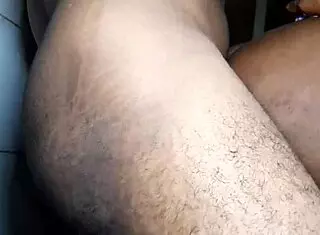 i got special treatment with big black cock doggystyle, natural tits bouncing