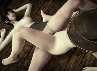 Pale Twins Engage In Intense 3D Threesome