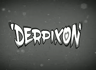 What is this cartoon character doing in the scene?