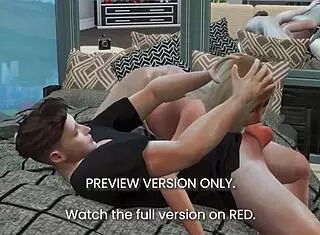 wet ass pussy in 3d hentai preview