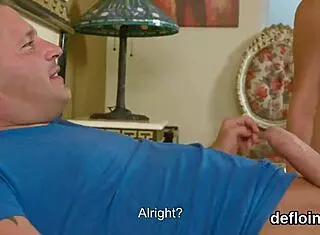 Nice teen opens up and gets deflowered gently.