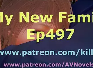 My New Family Episode 497 with Teen Blonde
