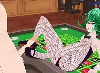 Tatsumaki and Fubuki Bunny Girl Slam in One-Punch Man Hentai