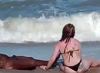 We fucked stranger on beach, left us wrecked.