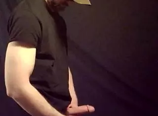 i jerk off my monster cock solo