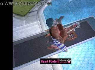 Photo taken at public pool jumping board