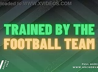 Football Team Muscle Worship in M4M Gangbang Story
