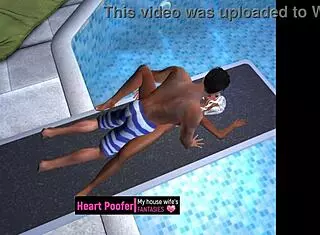 Photo taken at public pool jumping board