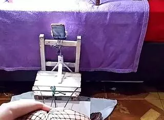 BBW exhibitionist in doggy