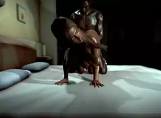 In this hentai 3D, the bigboob cheating wife gets bent over for monster cock creampie.