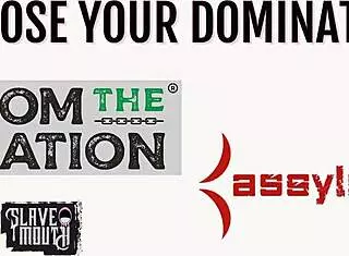 The sub asks, 'Ready for me to gag slobbery on this dick in bondage with toys and choking?'