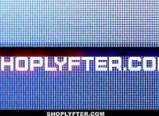 shoplyfter - teen thief karlee grey strips and fucks to dodge jail