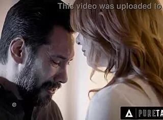 Depressed Widower Fucks Stepwife Look-Alike Lacy Lennon Using Stepson's Rizz