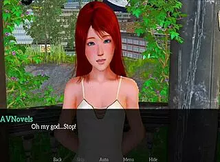 exploring my new family in erotic hentai 😏