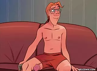 I watch forbidden hentai in the living room