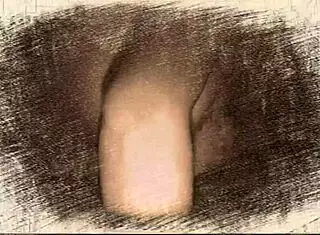 Blowjob and handjob session with intense sucking.