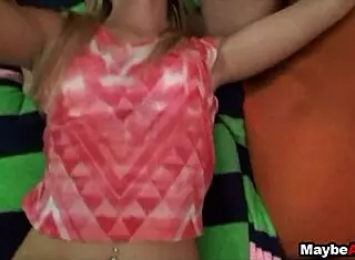 Hot Skinny Blonde Chloe Dixie Takes Dick in Ass