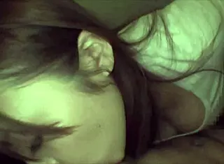 Aoi Rei in an intriguing fellatio scene with oral blowjob