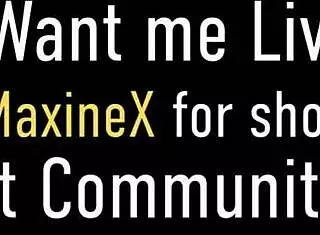 Naughty Maxine takes Edge's prick deep!