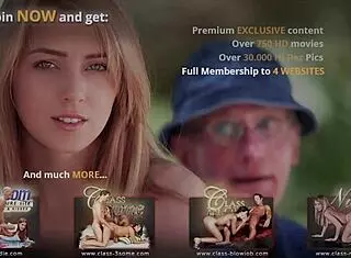 Superb Babes Fuck Old Man in Hot Threesome!