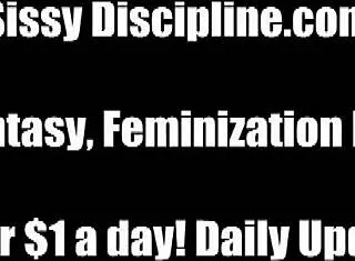 i'm gonna feminize you with dildo 😈