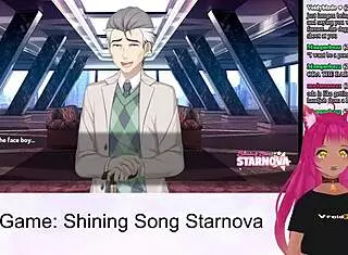 看过vtuber lewdneko玩shining song starnova秋路线吗