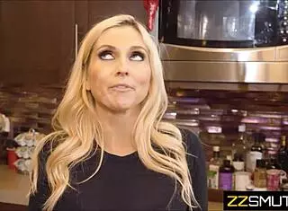 Busty Step Mom and Stepdaughter Bake Together