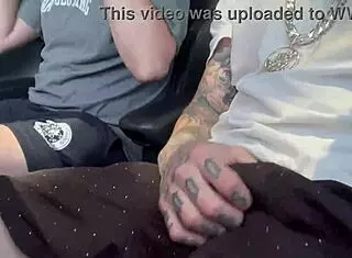 Young Client Sucks Cock Deep in Car Trailer