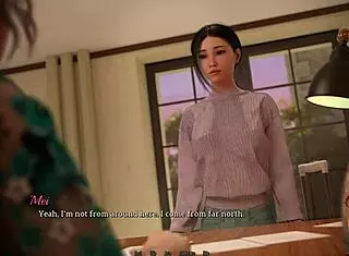 Dreamland - ep 13 fishnet and corset - the best costume for a porn game