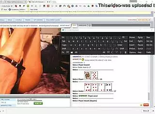 Huge dildo play with impressive tits