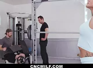 Freeuse Training Session with Favorite Coach Involves Blowjob and Muff Diving