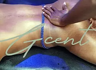 massage turns into intense fingering and orgasm